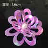 Suéter de pano com lantejoulas de strass resistente, decorativo tridimensional, flor artesanal, flor decorativa, acessórios de roupas faça você mesmo