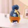 Gorro de Invierno para Bebé Súper Lindo de Pingüino con Protección para Orejas para Niños y Niñas Más Algodón Engrosado Cálido Gorro de Punto para Bebés