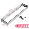 Parrilla de Barbacoa Automática de Acero Inoxidable con Barra Giratoria Comercial para Hogar Estante para Brochetas de Cordero Enchufe Banco de Energía Parrilla Eléctrica Giratoria
