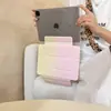 Funda Protectora Coreana Ins Gradiente Adecuada para Tableta iPad Pro Lado del Aire Succión Separación Plegado Miniy Décima Generación Japonés y Coreano 11