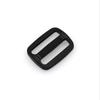 Baotong suministra hebilla de plástico de tres velocidades de 25 mm, hebilla de ajuste japonesa, hebilla para accesorios de equipaje, hebilla para mochila, 25 colores