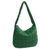 Bolsa de Algodón de Otoño e Invierno Bolso de Hombro de Gran Capacidad para Mujer 2024 Moda Nuevo Diseño Nicho Casual Combinable Bolso Dumpling