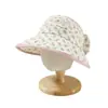 Chapéu de Bebê Verão Topo de Malha Chapéu Alto 2026 Novo Estilo Chapéu de Sol Floral Chapéu de Balde para Passeio Infantil Chapéu de Proteção Solar Chapéu de Sol
