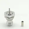 Conector Coaxial de Radiofrecuencia Tnc-C-Ky-1.5 Conector Tnc Hembra Enchufe Fijo de Panel Impermeable