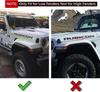 Arco de Roda Wrangler Transfronteiriço Adequado para 18-24 Jeep Wrangler Para-lama Alargado Jl Wrangler Sobrancelha de Roda Pequena