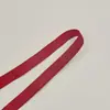 Em estoque alça de grade quadrada escovada colorida de 1 cm, alça plana, alça de ombro macia de veludo unilateral, alça de busto, alça elástica extensível