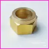 Porca de Flare para Ar Condicionado de Latão Métrica Imperial Flare Conector de Tubo de Cobre Porca Tampa 19.05