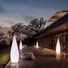 Luminária de chão LED para exterior, luz de gota d'água, à prova d'água, combinação, luz de guia de caminho para casamento, controle remoto, luz de gota de chuva criativa colorida