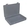 22 cajas de almacenamiento rectangulares de plástico transparente, cajas vacías de PP para mascarillas, papelería, herramientas de ferretería, cajas de muestras, cajas para componentes electrónicos