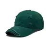 Gorra de Béisbol Lavada Desgastada Transfronteriza, Estilo Retro Americano, Gorra Visera de Pico de Pato, Admite Personalización de Logo en Pequeñas Cantidades