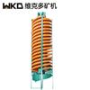 Fabricante de Canaleta Espiral para Minería BLL-1500 Canaleta para Lavado de Carbón de Shanxi Mina de Tungsteno Equipo de Distribución de Cristales Pesados