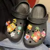 Spongebob Calça Quadrada Patrick Estrela Flor de Sapato Elemento de Animação Flor de Sapato Desenho Animado Flor de Sapato para Sapato Crocs DIY Zhibixing