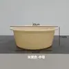 Dormitorio de Estudiantes Engrosado Lavandería Lavado de Cara Lavapiés Hogar Cocina Palangana Grande para Verduras Estilo Crema Lavabo de Plástico