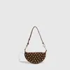 Bolso Mujer 2025 Otoño e Invierno Estilo Punk Bolso de Axila Diseño de Nicho Corea del Sur Bolso Cruzado con Remaches Metálicos Bolso de Hombro