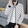 Chaqueta Nueva de Otoño Chaqueta de Primavera y Otoño para Hombre Chaqueta de Hombre Moda Coreana Cuello de Béisbol Ropa Informal Versátil