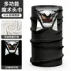 Pañuelo Mágico Versátil Rpet 3D Sin Costuras Protector de Cuello Máscara de Ciclismo Estampado de Calavera Protector Solar para el Cuello