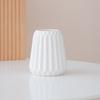 Conjunto de Vasos Cerâmicos, Enfeites Simples para Decoração de Casa, Artesanato Decorativo Branco, Garrafa Ecológica para Micro-Paisagismo