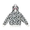 Comercio Exterior Marca de Moda Americana de Alta Gama Sudadera con Capucha Bape Tiburón Holgada Casual Estilo Igual para Pareja Dropshipping Transfronterizo