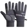 Guantes Cálidos para Hombres y Mujeres en Otoño e Invierno, Esquí y Ciclismo al Aire Libre, Cortavientos, Resistentes al Frío, Antideslizantes, Pantalla Táctil, Estilo de Pareja, Protección contra el Frío