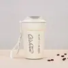¡Guau! Taza Termo Personalizada de Acero Inoxidable al Vacío con Alto Atractivo Estético, Adecuada para Uso al Aire Libre y Portabilidad en el Coche, Gran Capacidad y Diseño de Panza Grande