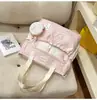 Bolsa Fresca Estilo Japonês para Aulas Particulares Grande Capacidade Bolsa Tote Estudante para Aula e Deslocamento Bolsa de Ombro Único Transversal
