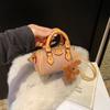 Bolso de mano infantil transfronterizo europeo y americano Mini bolso almohada Bolso pequeño para lápiz labial de mujer Nicho Simple Hombro Cruzado Bolso de mujer