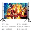 Tela de fondo de cumpleaños Flash Decoración de fiesta de cumpleaños Flash Props de escena Banner Transfronterizo Amazon nuevo