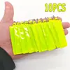 Pingente Refletivo Etiqueta Chaveiro Logotipo Personalizado Decoração de Mochila Sinal de Aviso de Segurança Tira Luminosa Multicor Tira Refletora