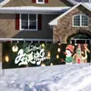 Amazon Transfronterizo Nuevo Banner de Bandera para Fiesta de Navidad Decoraciones de Atmósfera para Escena de Patio Festivo Decoraciones