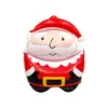 Adorno Inflable de Papá Noel de PVC Decoración de Muñeco Inflable Navideño Prop Decorativo para Colgar en la Ventana del Árbol de Navidad