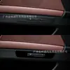 Adecuado para 11-17 Bmw Serie 5 Gt-F07 Modificación Interior de Coche Negro Piano Pegatina Decorativa de Memoria de Asiento