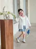 Chaqueta de Protección Solar para Niñas Tongsen Tongma Estilo Verano Delgado 2026 Top con Capucha de Verano Ropa Elegante de Protección Solar para Niños