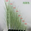 Palha Artificial Simulação de Palheta Única Atacado Estilo Nórdico Decoração de Casa Paisagismo de Casamento Flores Artificiais Plantas Verdes Similares Grama de Papiro