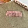 Novo Pente de Acetato Coreano Simples Retrô Textura de Mármore Pente para Cabelo Estampa de Leopardo Pente para Cabelo para Mulheres Transfronteiriço