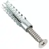 Colección Completa de Tornillos: Tornillos de Expansión, Pernos de Expansión Galvanizados Tipo Árbol de Navidad para Ladrillos Huecos, Tacos de Expansión Metálicos de Hierro con Tubos Dentados