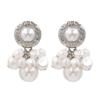 ZA Pendientes de Perlas con Borlas de Nuevo Estilo Populares Versátiles Personalidad Europea y Americana Elegantes Pendientes de Perlas para Celebridades de Internet Street Beat Pendientes