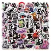 ColecciónPegatinas de Halloween Dibujos Animados Retro Gato Oscuro Diario Funda de Teléfono Decoración DIY Venta al por Mayor Transfronteriza