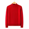 Nuevo Suéter de Cuello Alto Medio 2026, Camisa Base de Diseño de Alta Gama para Otoño e Invierno, Tejido Grueso Cálido Elegante para Mujer