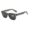 Gafas de Sol Polarizadas de Marco Cuadrado Nuevo Transfronterizas, Mismo Estilo que Cheng Yi, Estilo Retro de Hong Kong, Gafas de Sol de Estilo Decadente, Gafas de Sol para Conducir con Protección Solar