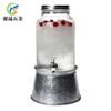 Suministro Transfronterizo Cubitera con Base Hierro Galvanizado Cubitera Pequeña Base Metálica Bar Cubitera para Hielo para Jugo Cubeta