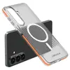 Adecuado para funda de teléfono S26 Plus edición magnética carcasa dura de PC tacto piel LeReach