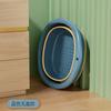 Balde de imersão de pés dobrável Balde de imersão de pés domésticos Balde de massagem Preservação da saúde Banheira de pés Fumigação de bezerros Bacia de lavagem de pés