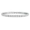 Pulsera Transfronteriza Europea y Americana Xiyin Amazon Moda Fila Única Zirconia de Diamante Completo Pulsera de Cordón de Diamante Completo Simple Elegante
