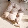Almofada Simples e de Alta Qualidade para Cadeira, Almofada Grossa para Assento de Sala de Estar de Luxo Leve, Almofada para Cadeira com Estampa Vintage de Plantas e Flores