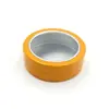 Caja de aluminio sin rosca de 15 ml con ventana, caja de embalaje para joyería, tarro para té y velas, caja metálica, caja para sedal de pesca, caja de accesorios