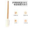 Espátula Multifuncional para Hornear Estilo Coreano Transfronteriza para Mermelada, Crema para Hornear, Gel Suave de Silicona, Pan, con Mango de Madera