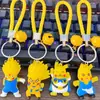 Figuras de Juguete Grandes de Moda al por Mayor, Colgantes de Llavero de Anime de Dibujos Animados, Accesorios Lindos de Muñecas de Resina para Niños