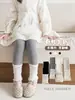 Calcetines Apilados de Primavera y Otoño Pantalones Base para Niñas Estilo Coreano Versátiles Medias para Bebé Niña Ropa Exterior Elegante de Otoño Calcetines Base para Niños