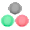 Forma Redonda de Silicone para Bolo em Estoque 8 polegadas Forma para Assar Mousse Fácil de Desenformar Forma Chiffon Forma para Assar no Forno Doméstico