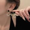 Aretes de Lujo Ligero 2022 Nuevos Aretes Elegantes de Moda Aguja de Plata 925 Aretes de Diseño Nicho